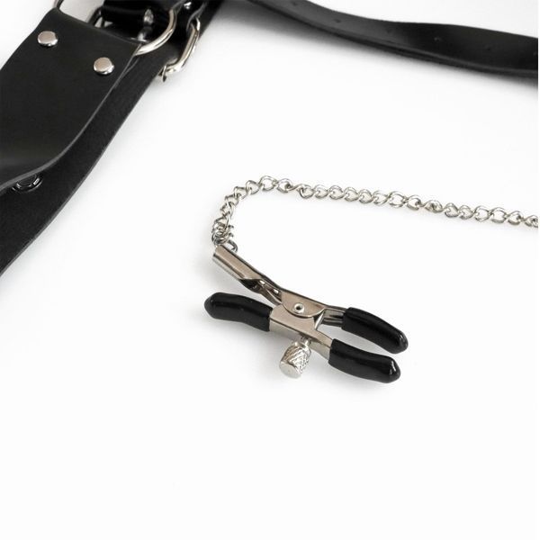 Бондажний набір з металевим анальним гаком Art of Sex Beatrice Bondage set with anal hook №&thinsp;3 SO8508 фото