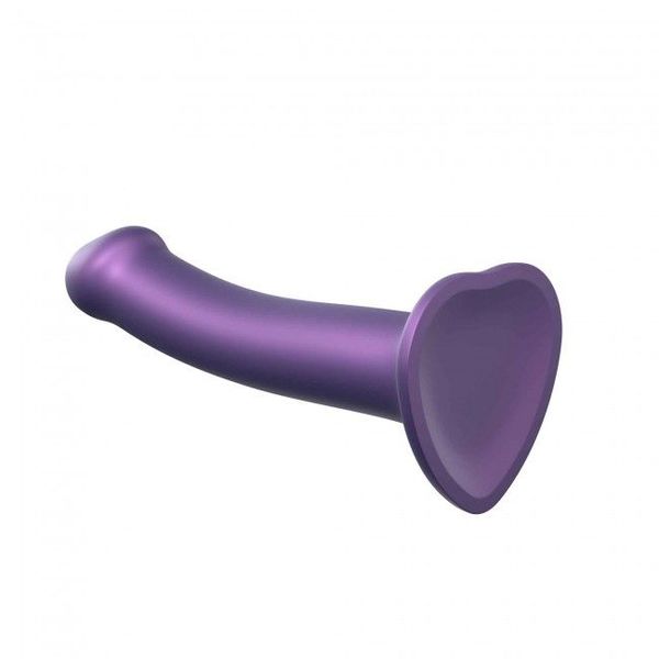 Насадка для страпону Strap-On-Me Mono Density Dildo Violet M, діам. 3,3 см SO3570 фото