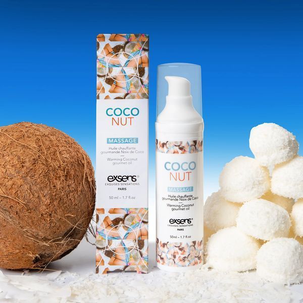 Масажна олія EXSENS Coconut 50 мл SO2358 фото
