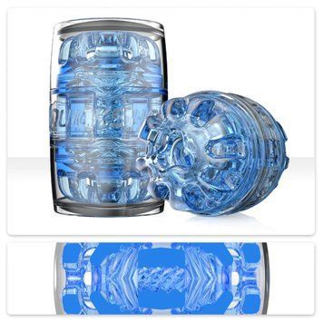 Мастурбатор Fleshlight Quickshot Turbo Blue Ice SX0678 фото