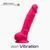 Фалоімітатор з вібрацією SilexD Vetus Vibro Pink (MODEL 1 size 8in) SO4654 фото