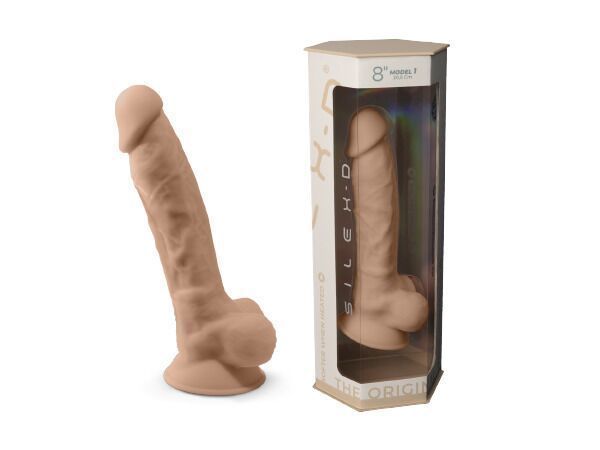 Фалоімітатор SilexD Vetus Flesh (MODEL 1 size 8in) SO3115 фото