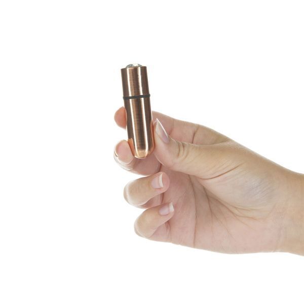 Віброкуля PowerBullet First-Class Bullet 2.5&Prime; з Key Chain Pouch, Rose Gold SO6847 фото