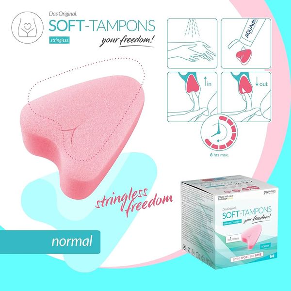 Тампон Soft-Tampons Joy Division Normal 1 шт 500535 фото