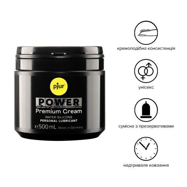 Лубрикант для фістингу Pjur POWER Premium Cream 500 мл PJ10300 фото