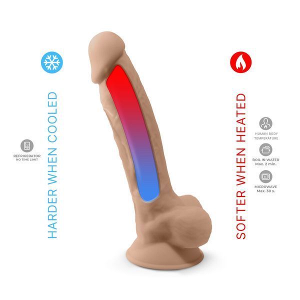 Фалоімітатор SilexD Vetus Flesh (MODEL 1 size 8in) SO3115 фото