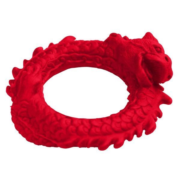 Ерекційне кільце &ndash; дракон Creature Cocks Rise of the Dragon Silicone Penis Ring &ndash; Red, діаметр 4 см SX2221 фото