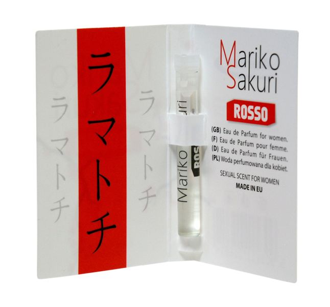 Духи з феромонами для жінок Mariko SAKURI ROSSO, 1 ml 91400056 фото