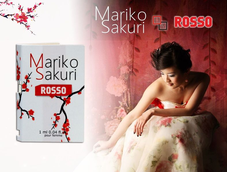 Духи з феромонами для жінок Mariko SAKURI ROSSO, 1 ml 91400056 фото