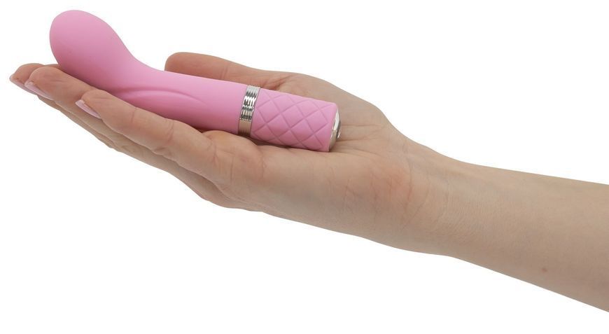 Розкішний вібратор Pillow Talk - Racy Pink з кристалом Сваровські SO2719 фото