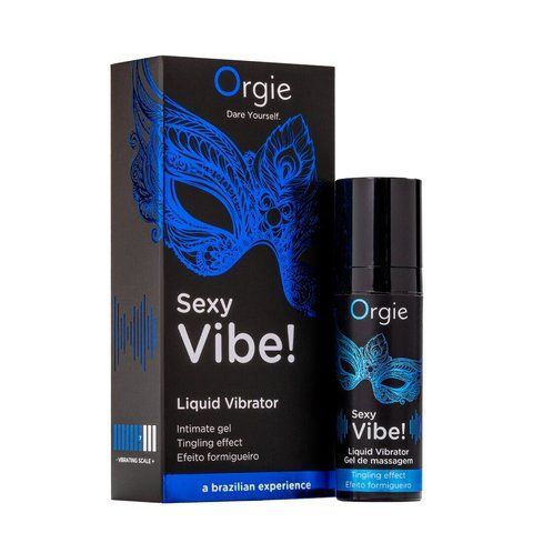 Рідкий вібратор Orgie Sexy Vibe! Liquid Vibrator, 15 мл SX1549 фото