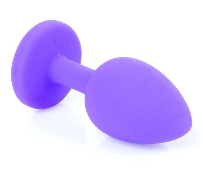 Силіконовий анальний пробка Boss Series - Jewellery Purple Silicon PLUG Small Red S, BS6400082 BS6400082 фото