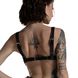 Ліф з натуральної шкіри Feral Feelings - Bikini Top Black SO9420 фото 3