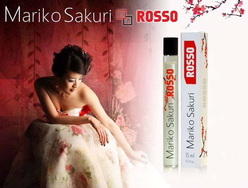 Духи з феромонами для жінок Mariko SAKURI ROSSO, 15 ml 91400039 фото