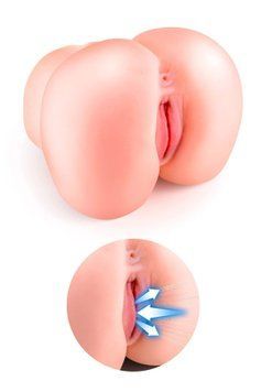 Смоктальна вагіна-мастурбатор Real Body Real Lola SX3142 фото