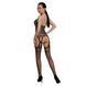Бодістокінг Passion ECO BS006 black, з доступом, халтер, імітація підв&rsquo;язок SO7076 фото 2