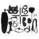 Набір Art of Sex - Maxi BDSM Set Leather, 13 предметів, натуральна шкіра, Чорний SO7139 фото 2