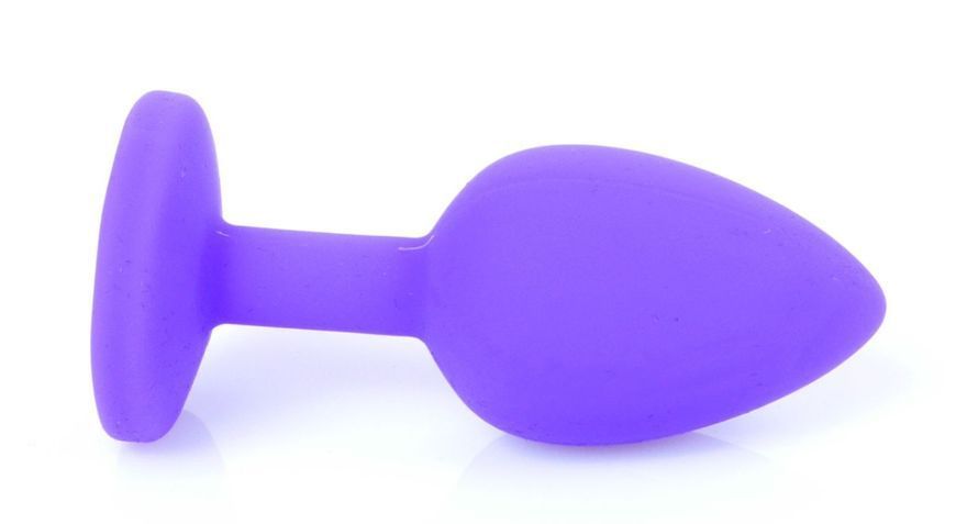 Силіконовий анальний пробка Boss Series - Jewellery Purple Silicon PLUG Medium Red M, BS6400086 BS6400086 фото