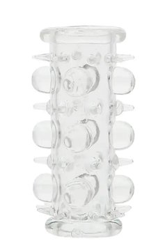 Насадка стимулююча BOSS Stretchy Sleeve Clear, BS6700014 BS6700014 фото