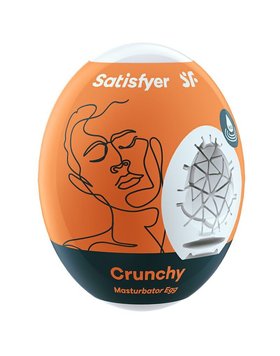 Самозмащувальний мастурбатор-яйце Satisfyer Masturbator Egg Crunchy SO5525 фото