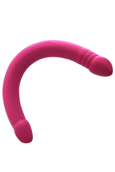 Фалоімітатор двосторонній Dorcel Real Double Do Magenta MD0833 фото