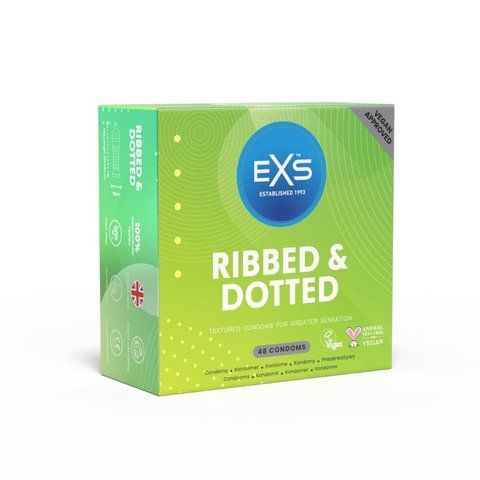 Презервативи - EXS Ribbed And Dotted, 48 шт. 81240008086 фото