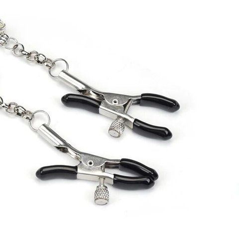 Затискачі для сосків Liebe Seele Glow-in-dark Nipple Clamps Blue SX1683 фото