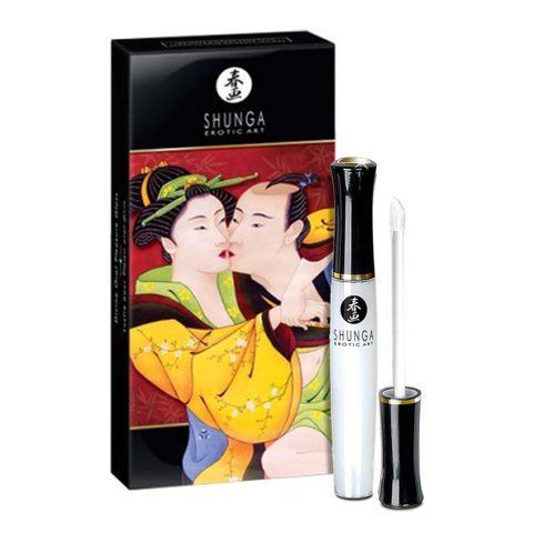 Стимулювальний блиск для губ Shunga LIPGLOSS &ndash; Sparkling Strawberry Wine (10 мл) SO2554 фото
