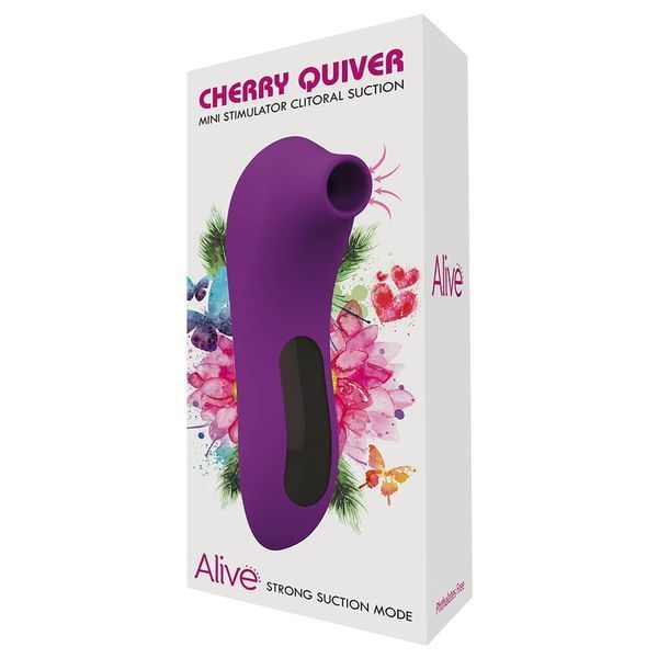 Вакуумний стимулятор Alive Cherry Quiver SO3832 фото