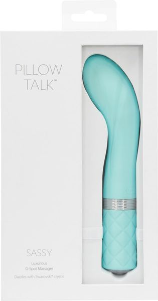Розкішний вібратор Pillow Talk - Sassy Teal SO2724 фото