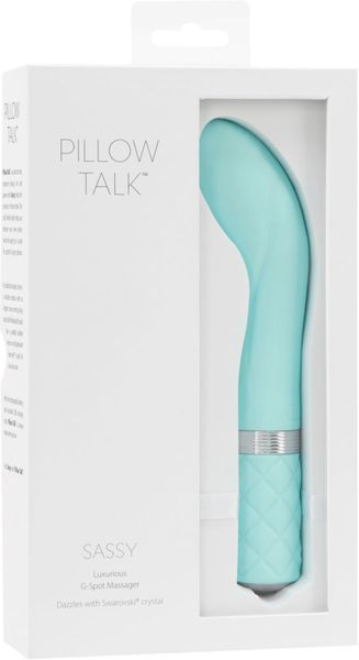 Розкішний вібратор Pillow Talk - Sassy Teal SO2724 фото