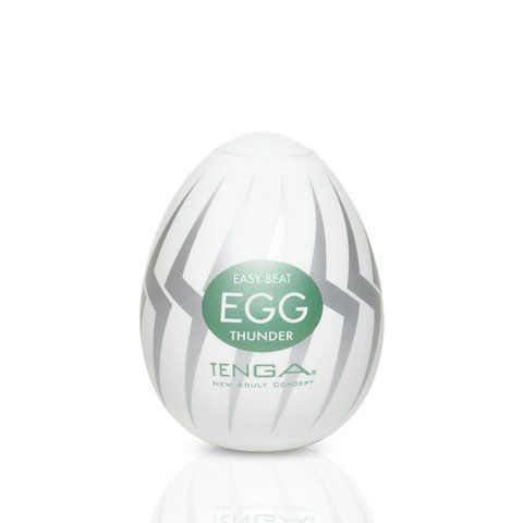 Мастурбатор-яйце Tenga Egg Thunder (блискавка) E23732 фото