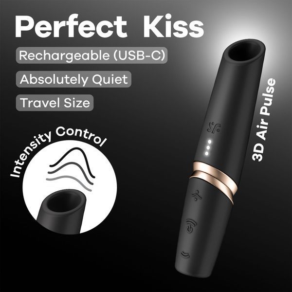 Вакуумний стимулятор Satisfyer Perfect Kiss SX2161 фото