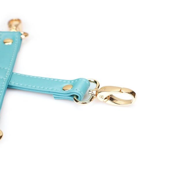 Хрестовина Liebe Seele Blue Lamb leather Hogtie with Velvet Lining SX4847 фото
