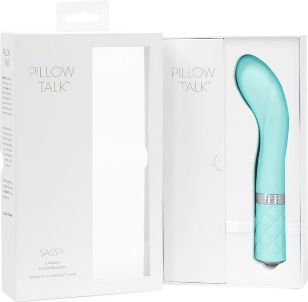 Розкішний вібратор Pillow Talk - Sassy Teal SO2724 фото
