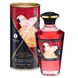 Розігрівальна олія Shunga Aphrodisiac Warming Oil – Sparkling Strawberry Wine (100 мл) SO2497 фото 1