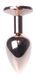 Анальний пробка Boss Series - Jewellery Red Gold PLUG Green S, BS6400115 BS6400115 фото 6