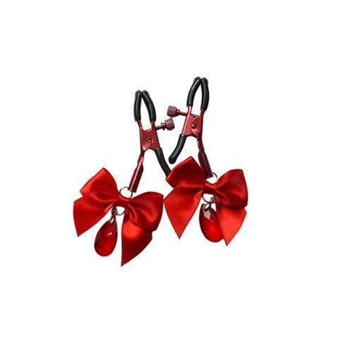 Затискачі для сосків з регулюванням Art of Sex - Flirty Bow SX3766 фото