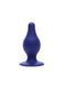 Анальна пробка SilexD (Model 2 size M) Blue SO6739 фото