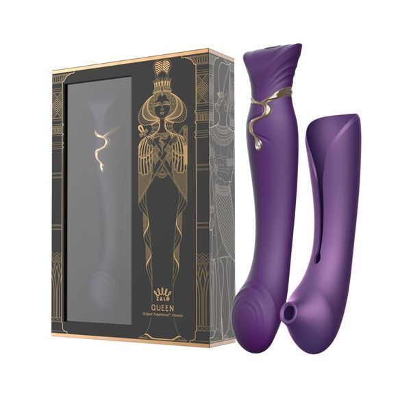 Смартвібратор 3в1 Zalo &mdash; Queen Twilight Purple SO6664 фото