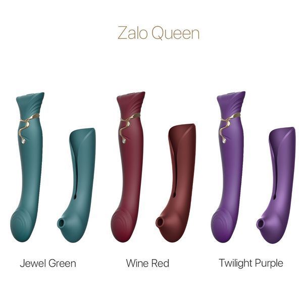 Смартвібратор 3в1 Zalo &mdash; Queen Twilight Purple SO6664 фото