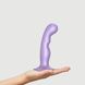 Насадка для страпона Strap-On-Me Dildo Plug P&G Lilas Metallic M SO7821 фото 3