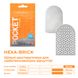 Мастурбатор TENGA Pocket Hexa-Brick SO5597 фото 3