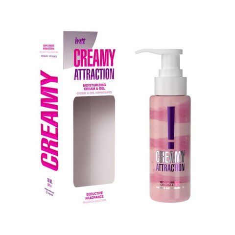 Зволожувальний крем-гель 2в1 Intt Creamy Attraction Seduction 100 мл SX2803 фото