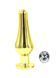 Анальна пробка з кристалом SKN-MG04 SKN-MG04 фото 1