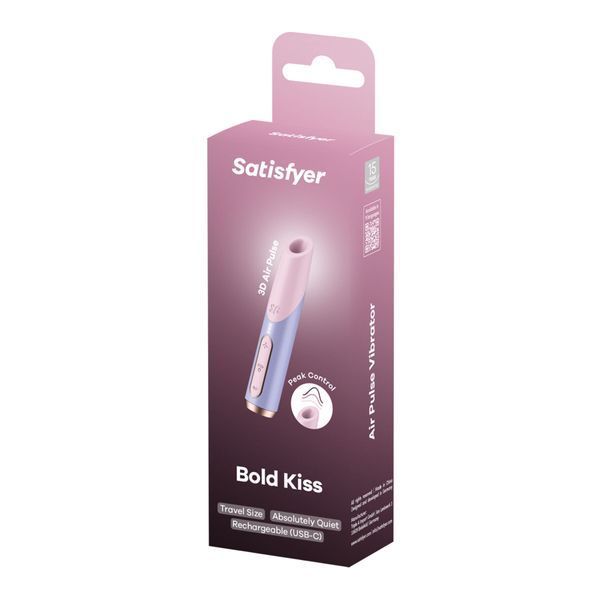Вакуумний стимулятор Satisfyer Bold Kiss Violet SX2165 фото