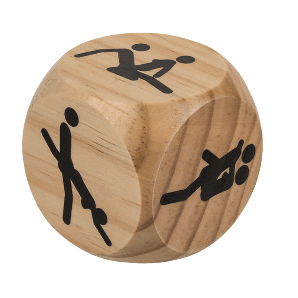 Дерев'яний кубик Kama Sutra Wooden Dice, 6x6 см 99660612603 фото