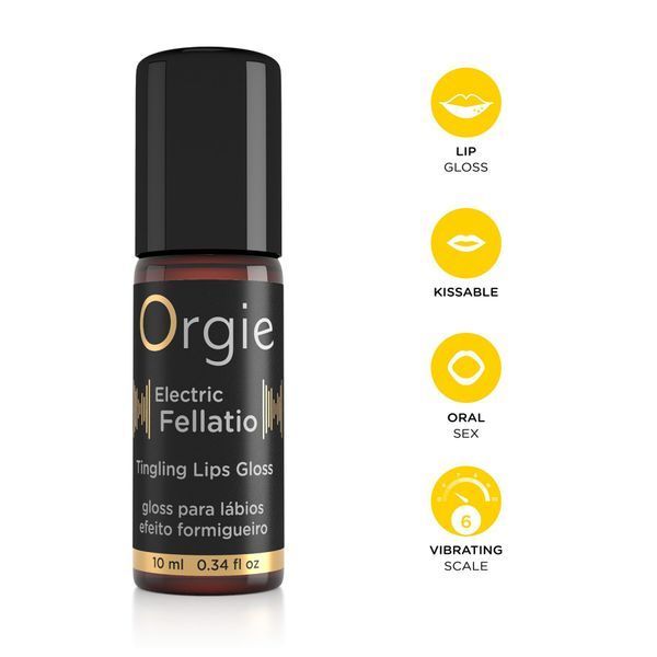 Блиск Orgie Electric Fellatio Lips Gloss, 10 мл SX1548 фото