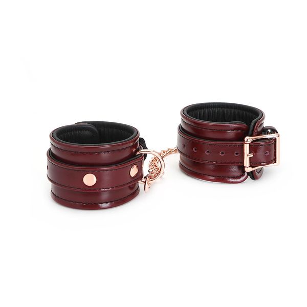 Наручники Liebe Seele Wine Red wirst Cuffs SO9452 фото