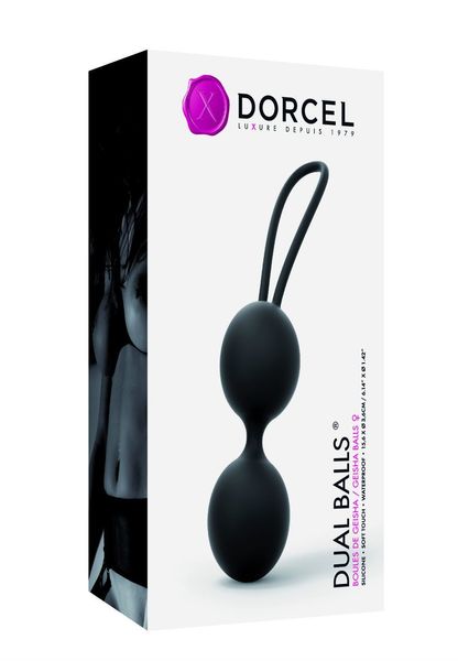 Вагінальні кульки Dorcel Dual Balls Black SO3089 фото